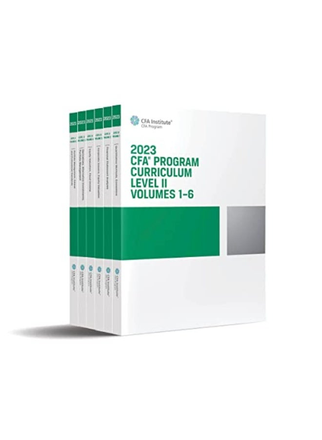 2023 Cfa Program Curriculum Level Ii Box Set
