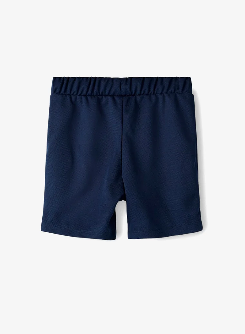 NAME IT Kids Graphic Drawstring Shorts