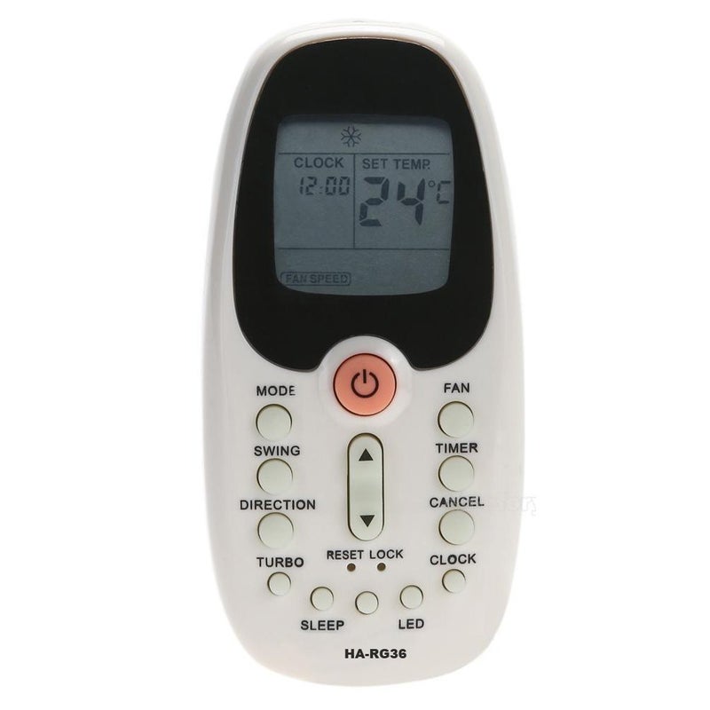 RCECAOSHAN Replacement Air Conditioner Remote Control for Midea Mirage ComfortStar RG36A/BGER RG36B/BGE RG36C/BGE RG36D/BGE RG36E/BGERG36F2/BGEF RG36F3/BGEF RG36F4/BGEF - Image 3