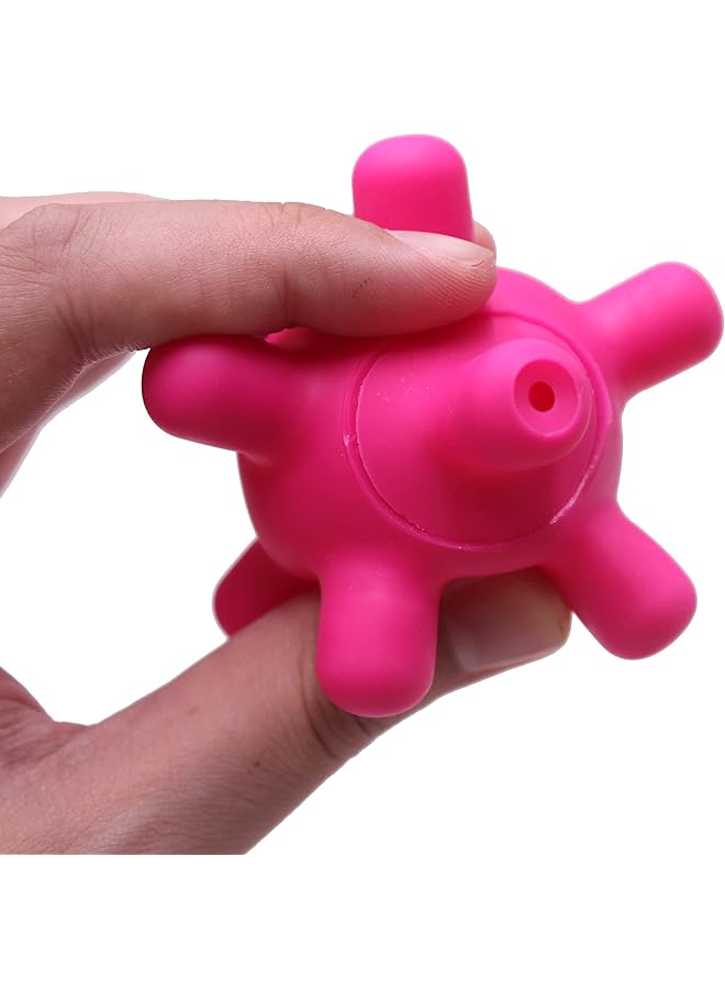 FIVOENDAR 6 Pack Sensory Balls For Baby And Kids Massage Soft & Textured Balls Spray Water Balls Set Develop Baby'S Tactile Senses Toys For Infant Touch Hand Ball - Image 5