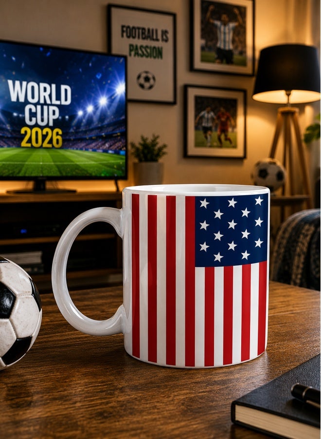 Share the Love US, Fifa World Cup 2026, Coffee Mug - Image 2