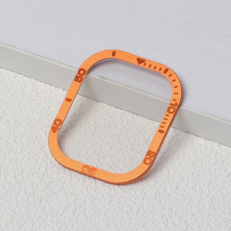 49mm for Apple Apple watch Ultra2 aluminum alloy tempered film integrated screen protector bezel - Image 1