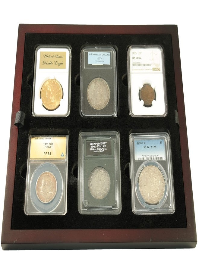 Guardhouse Coin Tray for Six Certified or Certified Style Coin Holders PCGS, NGC, ANACS, Lighthouse, Urase Minoris - Image 3