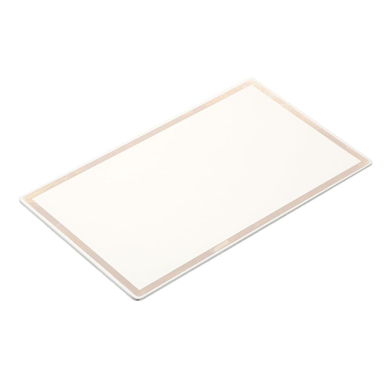 Transparent Car Visor Mirror Suction Cup Makeup Vanity Mirror 11x6 5cm Easy Install - Image 2