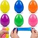 Howzcci 6 Pack Easter Eggs Squeeze Toys 2 x 24 inch Stress Relief Fidget Toys for Kids Adults Sensory Squishy Eggs for Easter Basket Stuffers Party Favors Classroom Prizes - Image 2