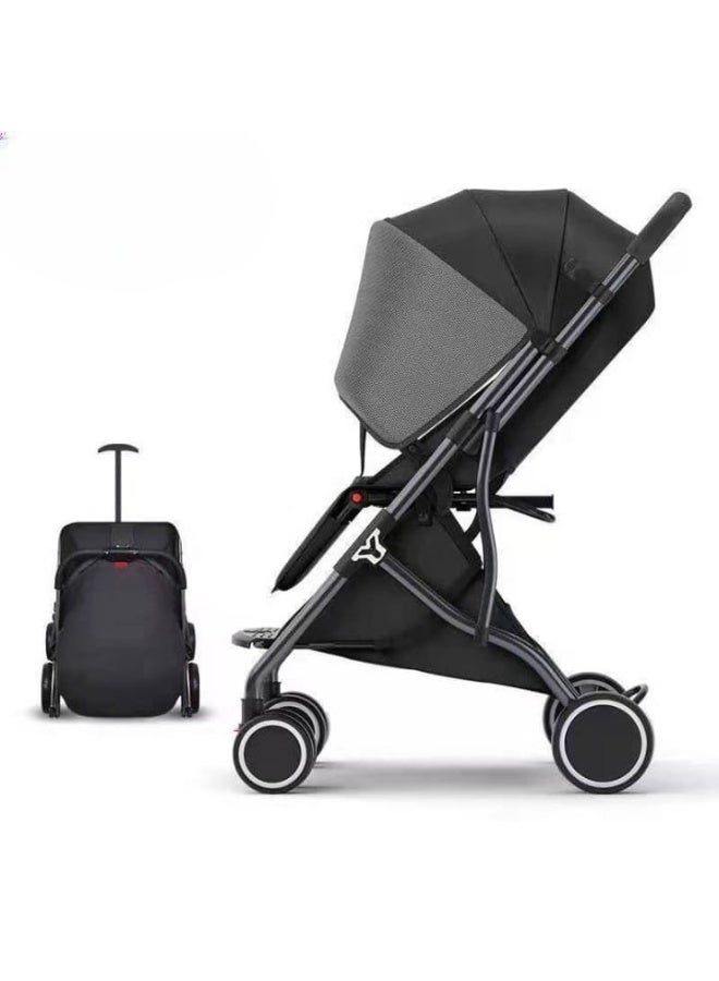 امبريلا عربة أطفال امبريلا x5 بتبطين دبل لراحة الطفل أثناء الجلوس والنوم بخامات عاليه الجوده وعجلات مضادة للتثقب - Image 1