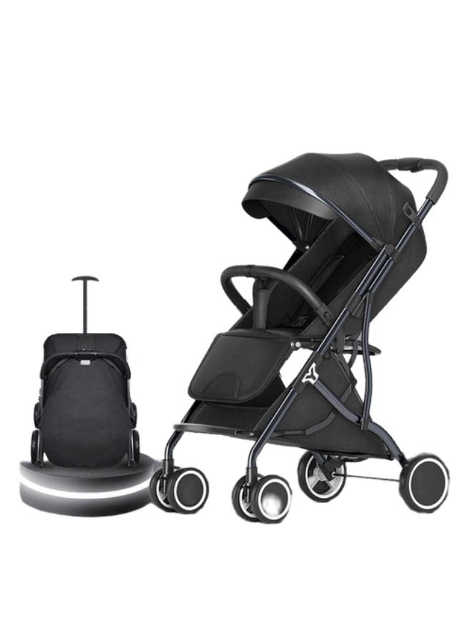 امبريلا عربة أطفال امبريلا x5 بتبطين دبل لراحة الطفل أثناء الجلوس والنوم بخامات عاليه الجوده وعجلات مضادة للتثقب - Image 5