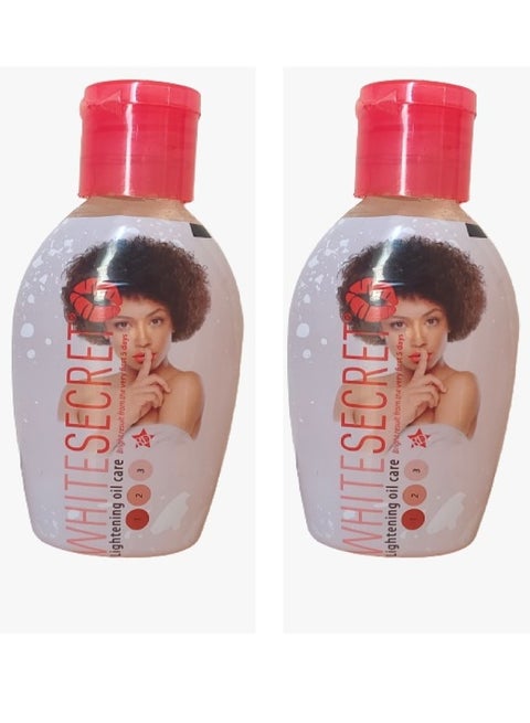 Two Pieces Of Skin lightening Oil care 2X60 ml