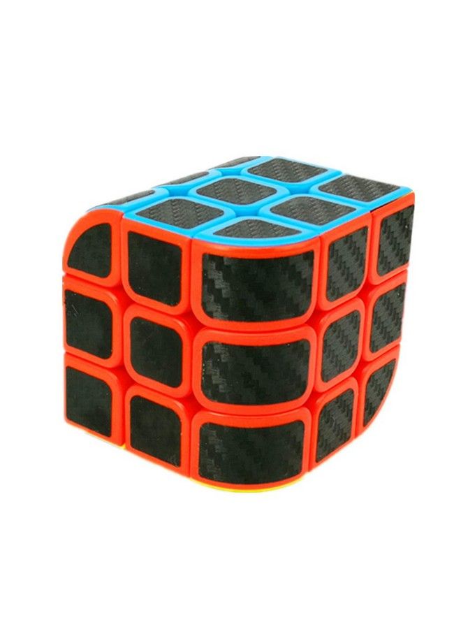 Curve 3X3 Carbon Fiber Sticker Penrose Speed Cube Penrose Cube Stickerless With Black Sticker Puzzle - Image 4