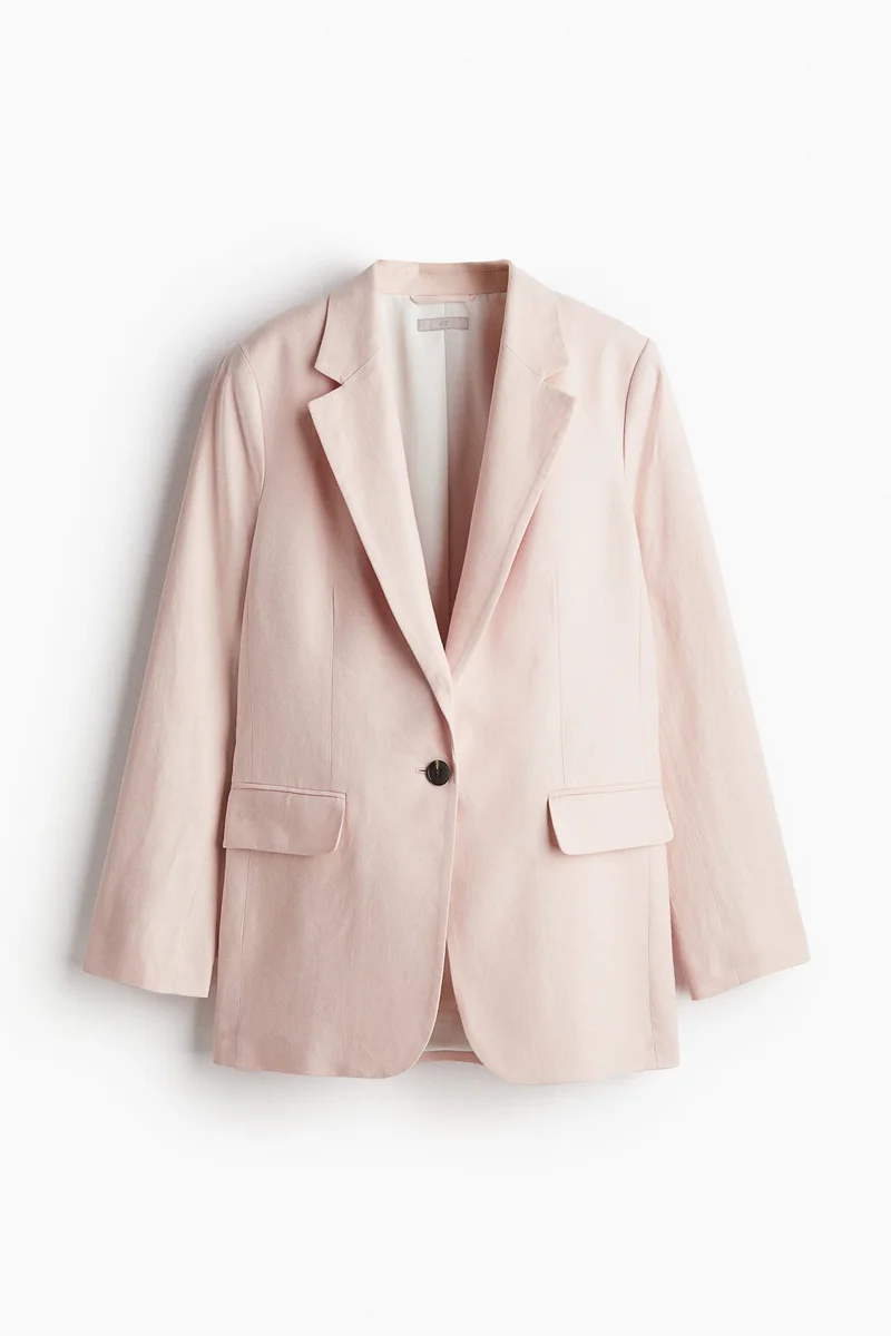 H&M Linen-blend blazer