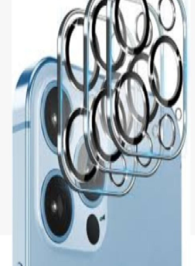 PROMASS Camera Lens Protector Glass For iPhone 16 Pro Black - Image 3