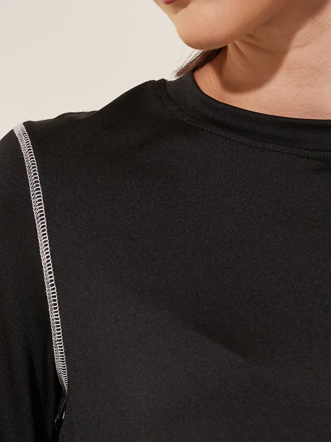 Take Two Take Two Solid Round Neck T-Shirt and Leggings Set
