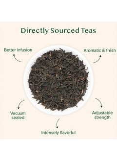VAHDAM , Original English Breakfast Black Tea Leaves (340g/12oz) 170+ Cups | Non GMO, Gluten Free | Strong & Aromatic Loose Leaf Tea | Unblended Single Origin Tea | Vacuum Sealed Pack  - Image 4