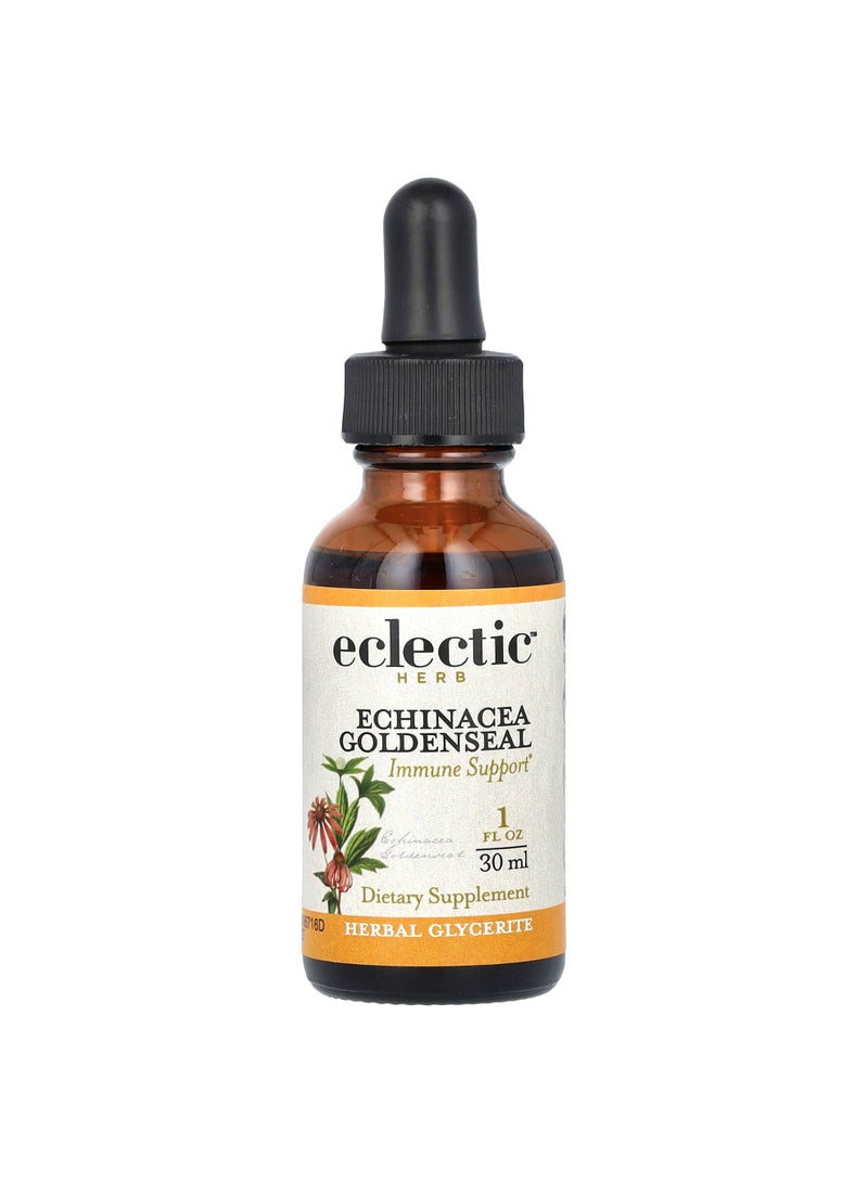 Eclectic Herb Herb, Echinacea Goldenseal, 1 fl oz (30 ml)