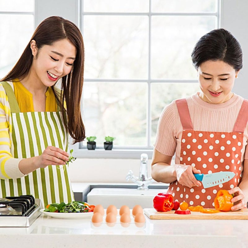 Universal Egg Holder and Tray Set for Refrigerator 6 and 8 Compartments Fixed Storage Box Kitchen Organizer 2pcs - Image 5