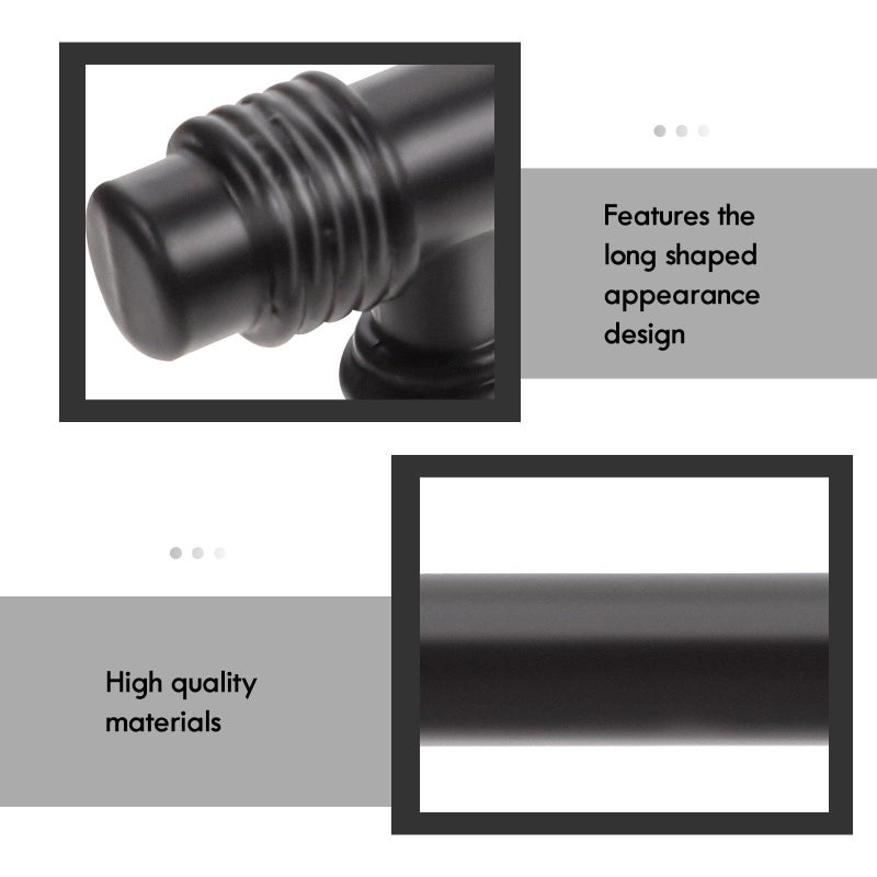 Matte Finish 64mm Cabinet Handles 2pcs For Kitchen Wardrobe Door Pulls - Image 4