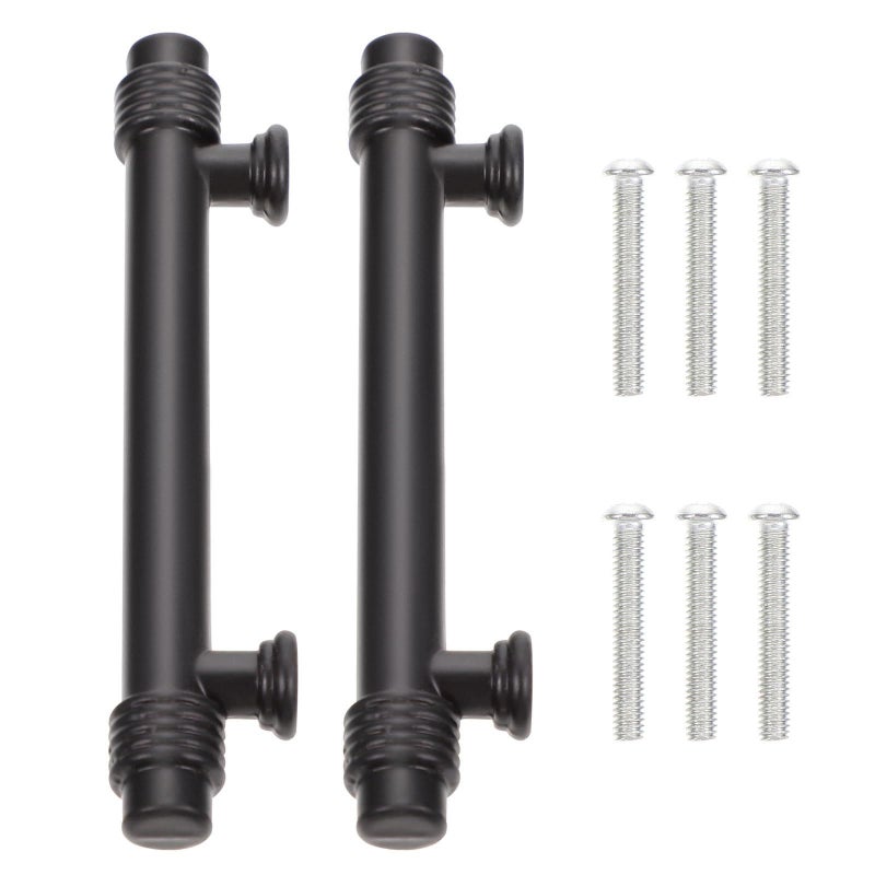 Matte Finish 64mm Cabinet Handles 2pcs For Kitchen Wardrobe Door Pulls - Image 2