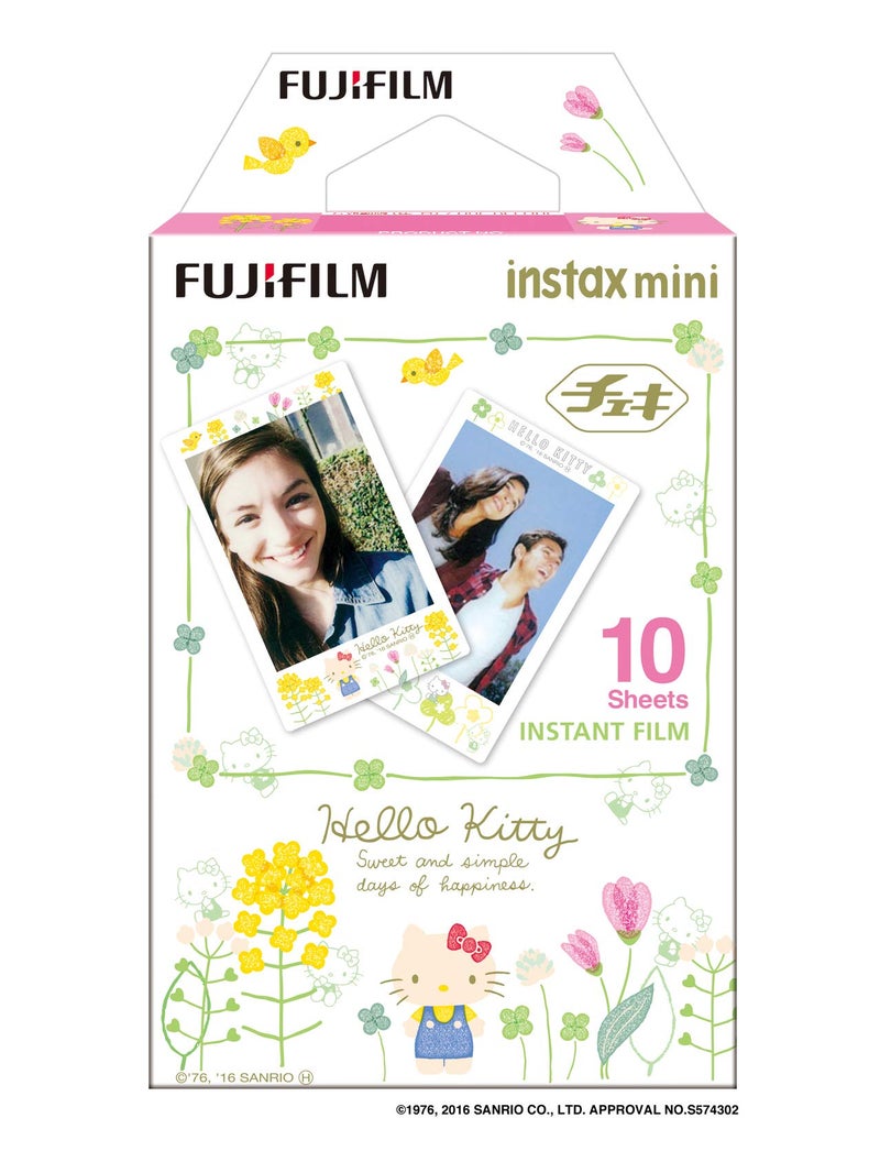 Instax FUJIFILM INSTAX MINI KITTY3 WW 1 Instant Camera Film Pack of 10 - Image 1