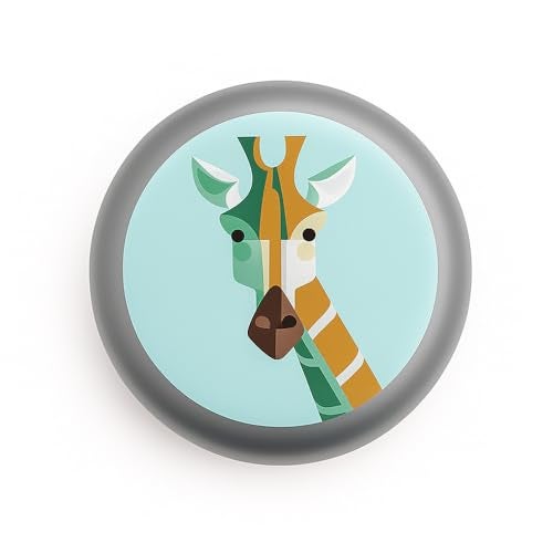 Dentosmile Slim Aligner Case with Silicone Layer/Smile Design (Giraffe) - Orthodontic Retainer Box With Silicone Layer - Image 1