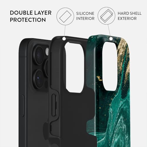 BURGA Phone Case for iPhone 16 Pro Max - Cute, Trendy, Aesthetic, Pattern Phone Cover, Hard Shell Protection - fits Apple iPhone 16 Pro Max Case for Women and Men - Image 2