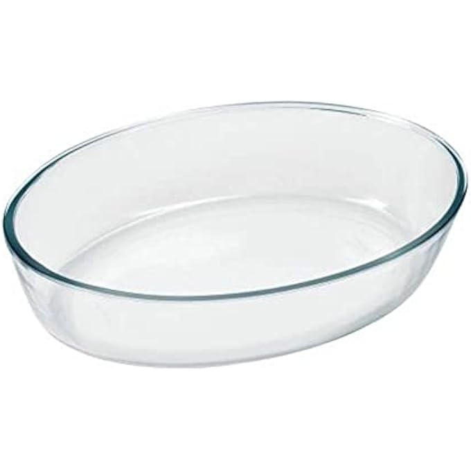rayihni Marinex Marinex Oval Baking Dish 16L Baking Dish Clear MrxGw634341 - Image 2
