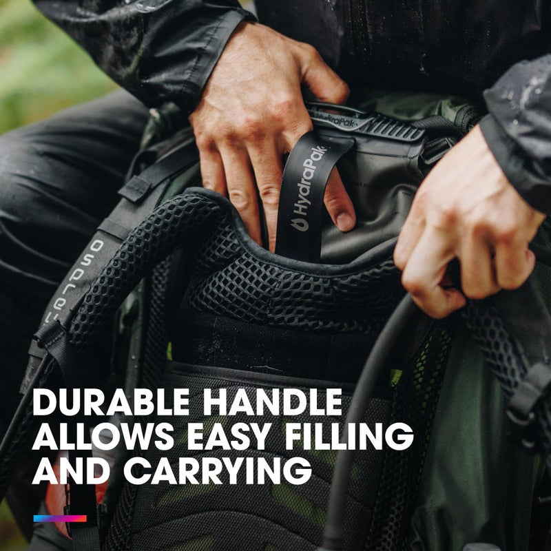 Hydrapak Force DSL Ultra-Durable Water Bladder/Reservoir for Tactical Hydration Backpacks & Plate Carriers, 3-Liter, Low-Profile, Insulated Tube, Safe & Reliable - Image 4