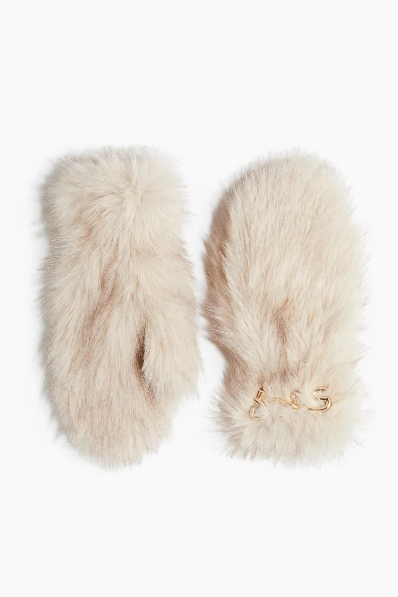 H&M Fluffy mittens