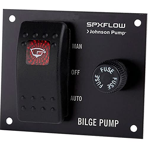 Johnson Pumps 82044 Bilge Pump 3-Way 12V Panel Switch - Image 2