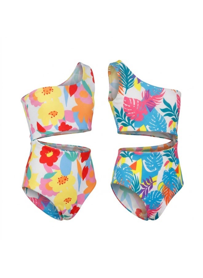 Onda Quick-Dry Stretch  Reversible Swimsuit for Girls - Image 2