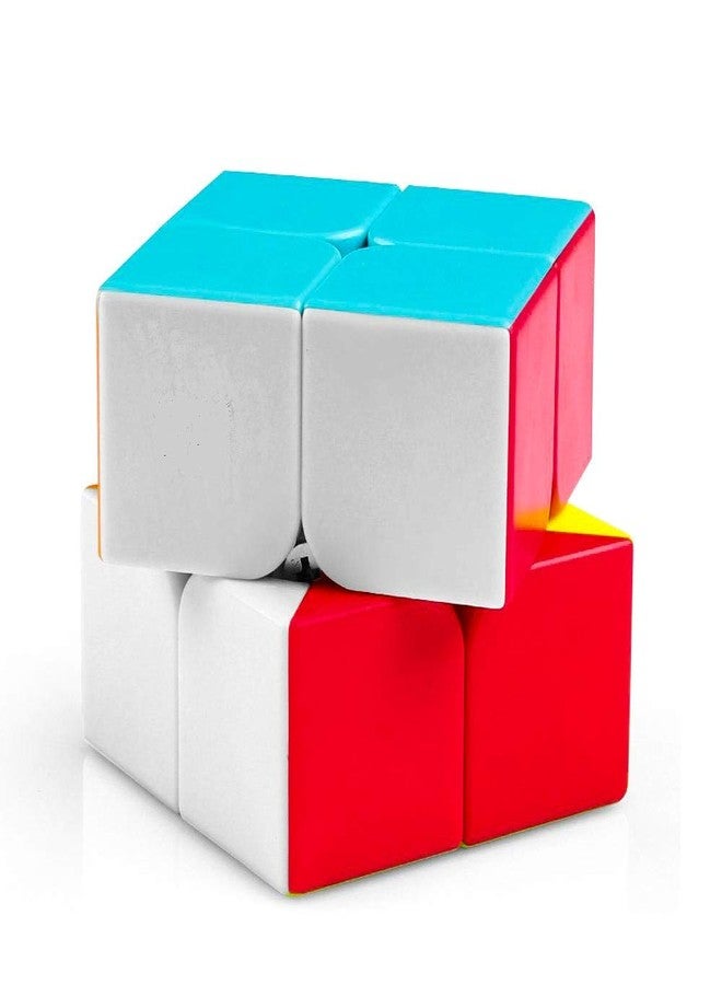 D ETERNAL Speed Cube Combo Set Of 2X2 3X3 4X4 5X5 6X6 7X7 Stickerless Magic Puzzle Bundle Cube - Multicolor, Kids and Professionals - Image 2