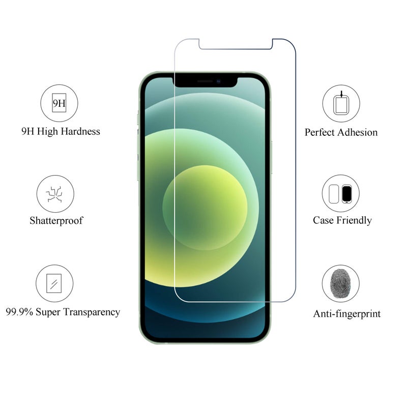 Ailun Screen Protector Compatible for iPhone 11 / iPhone XR [6.1 Inch], 3 Pack Case Friendly Tempered Glass - Image 2