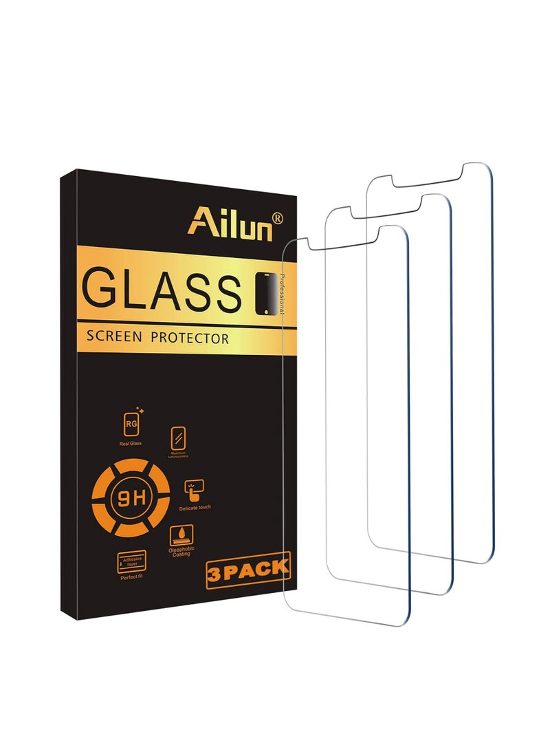 Ailun - Ailun Glass Screen Protector Compatible for iPhone 11 / iPhone XR [6.1 Inch], 3 Pack Tempered Glass - Image 1