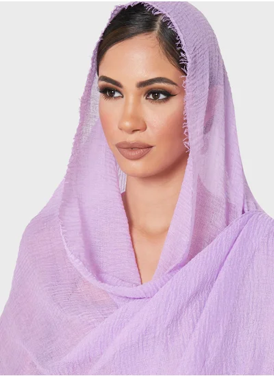 Khizana Linen Mix Lightweight Hijab Scarf
