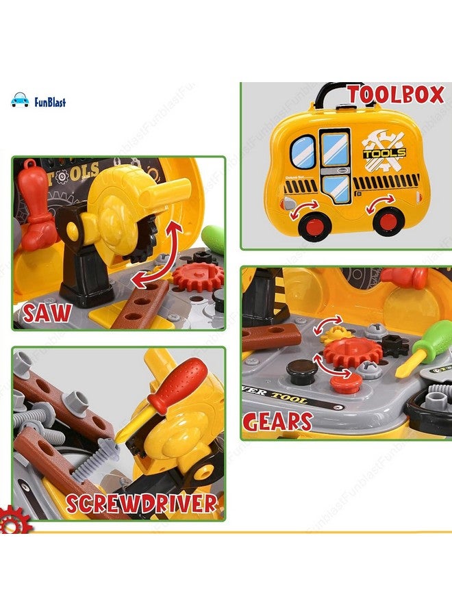 FunBlast Tool Set Toys for Kids, (Set of 31 Pcs) Pretend Playset, Role Play Engineer Workshop Tool Kit-Multicolor - Image 2