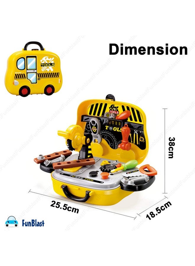FunBlast Tool Set Toys for Kids, (Set of 31 Pcs) Pretend Playset, Role Play Engineer Workshop Tool Kit-Multicolor - Image 3