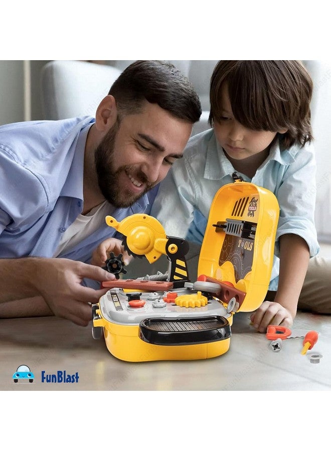 FunBlast Tool Set Toys for Kids, (Set of 31 Pcs) Pretend Playset, Role Play Engineer Workshop Tool Kit-Multicolor - Image 4