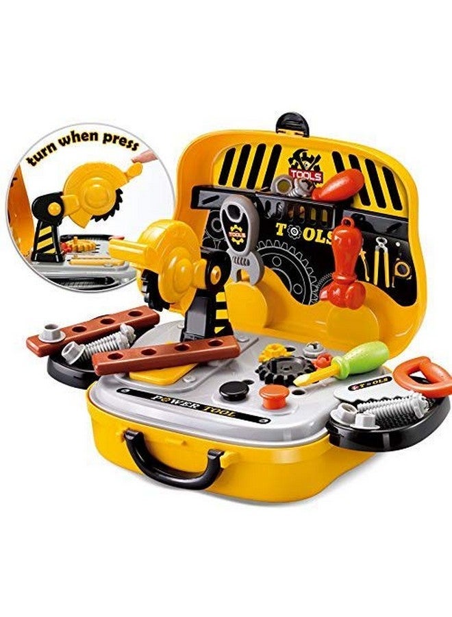 FunBlast Tool Set Toys for Kids, (Set of 31 Pcs) Pretend Playset, Role Play Engineer Workshop Tool Kit-Multicolor - Image 1