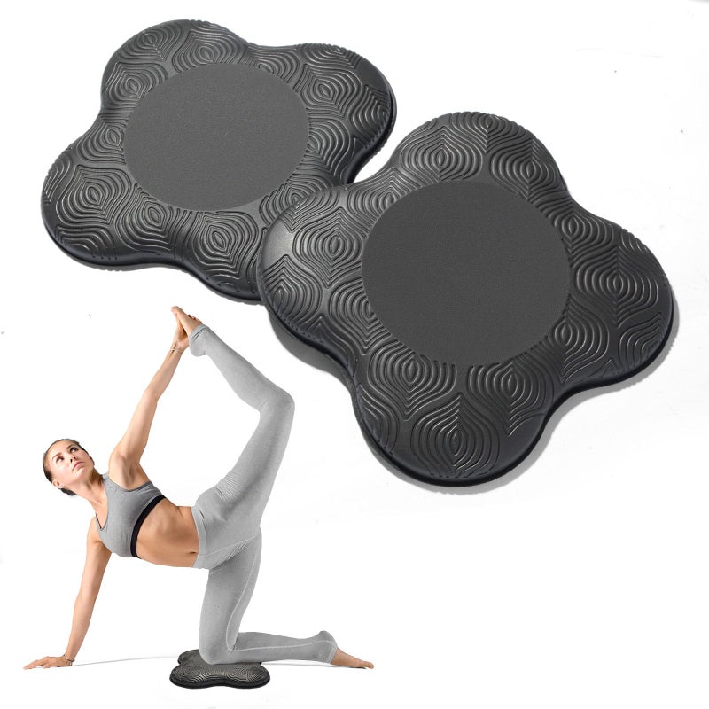 2 packs Yoga Knee Pad Cushion Extra Thick for Knees Elbows Wrist Hands Head Foam Pilates Kneeling pad Yoga Knee Cushion Thick Exercise Pads for Knees Elbows Wrist Hands Head Foam Pilates - Image 1