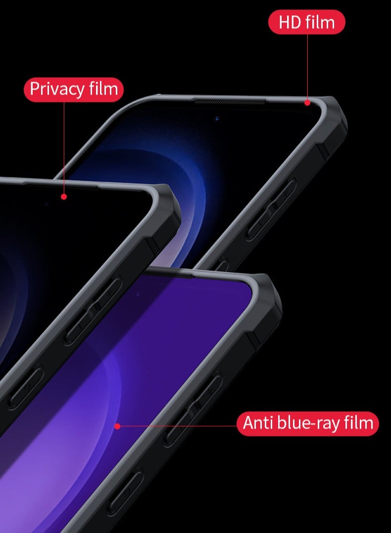 for Samsung Galaxy A36 5G Case, Ultra Thin Lightweight, Soft TPU Bumper, Acrylic Clear Back Cover Samsung Galaxy A36 5G, Black  - Image 3