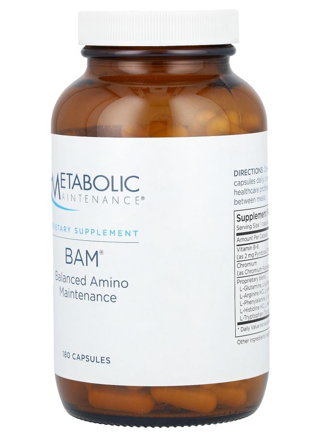 Metabolic Maintenance BAM 180 Capsules - Image 2