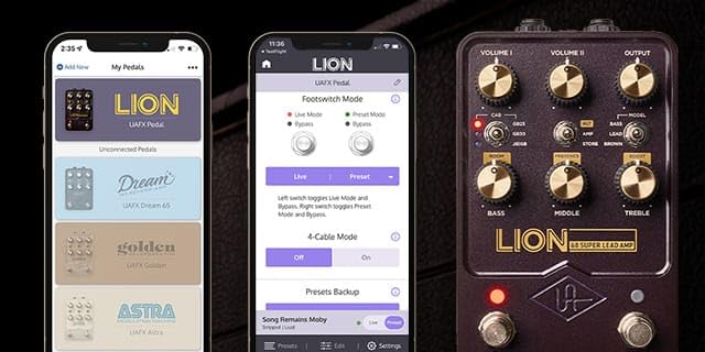 Universal Audio Lion 68 Super Lead Amp Pedal - Image 3