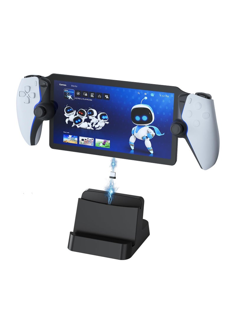 حامل شحن NALACAL لمشغل التحكم عن بعد Playstation Portal ، قاعدة شحن PS Portal ، محطة شاحن حامل PS للملحقات المحمولة