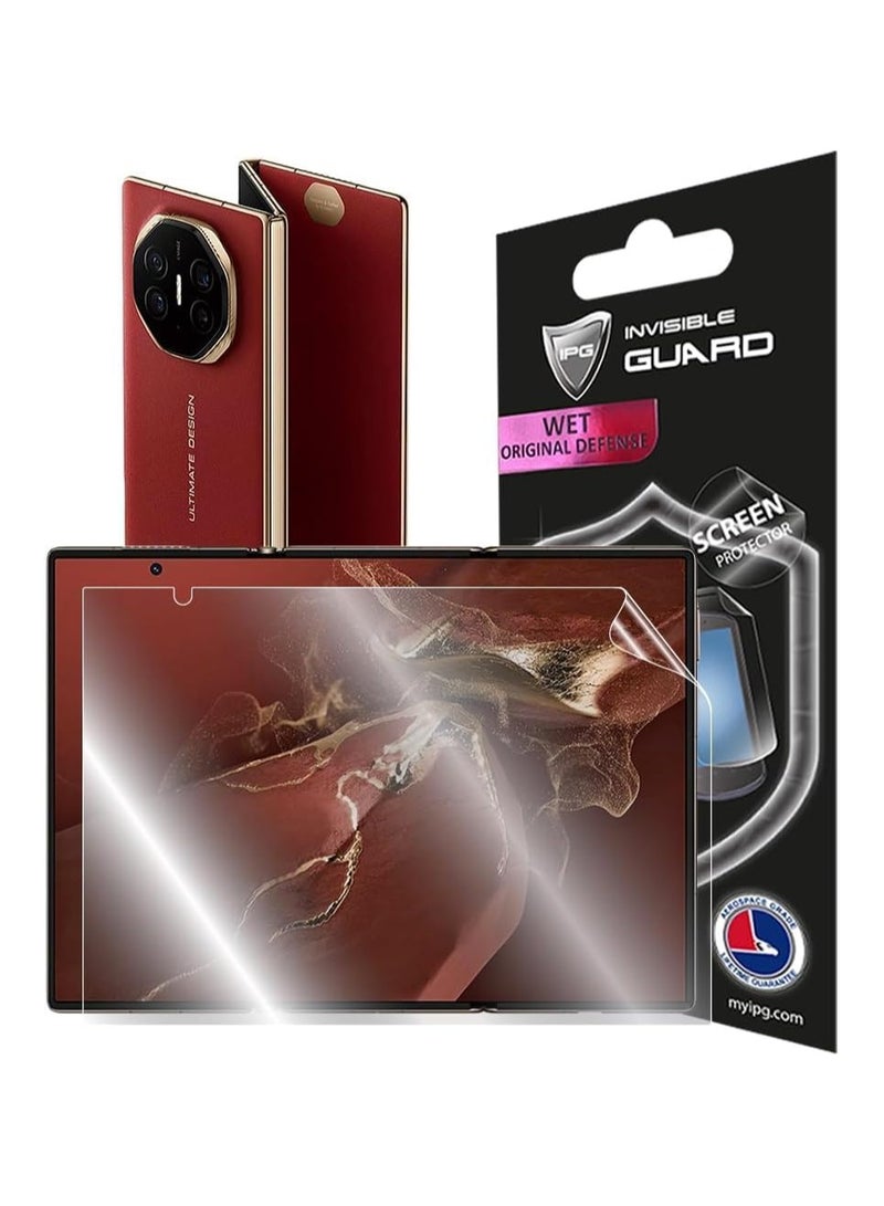 2 Pack Compatible with Huawei Mate XT Ultimate Protection Film Hydrogel Screen Protector Ultra HD Clear Film Case - Image 1