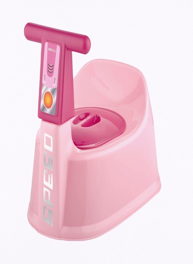 SONAL - BIKE (Small Size) Baby Potty Training Toilet Seat without Removable Tray, Lid (Age 6-12 Month) Potty Seat/Potty Box (Pink) - Image 5
