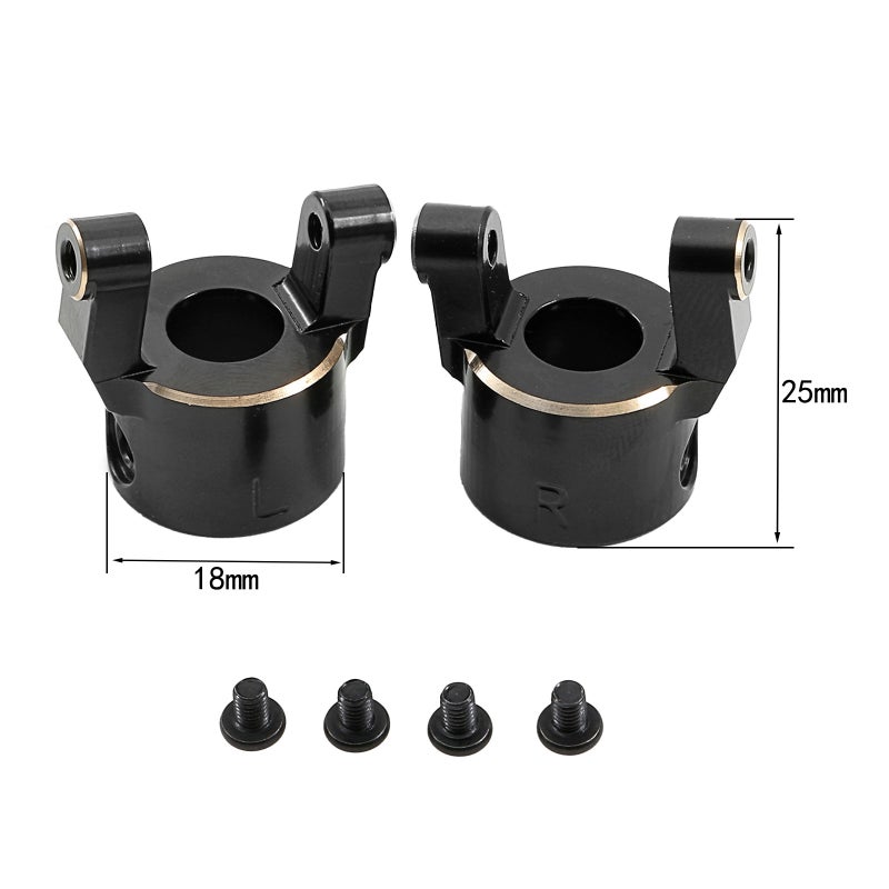 C Hub Carrier Replacement for SCX10 PRO Remote Control Car Upgrade Parts - Image 2