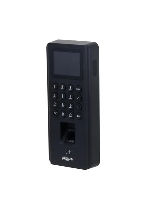 The fingerprint attendance device supports password, fingerprint, and card