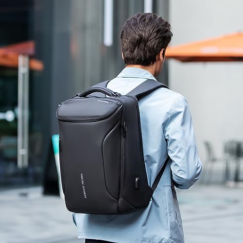 MARK RYDEN Business Backpack for Men, Waterproof High Tech Backpack with Sport Car Shape Design and USB Charging Port, Travel Laptop Backpack Fits 17.3 Inch Notebook - Image 2