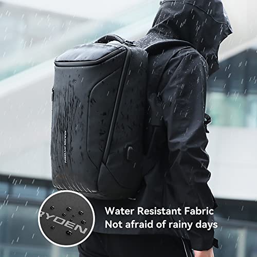 MARK RYDEN Business Backpack for Men, Waterproof High Tech Backpack with Sport Car Shape Design and USB Charging Port, Travel Laptop Backpack Fits 17.3 Inch Notebook - Image 5