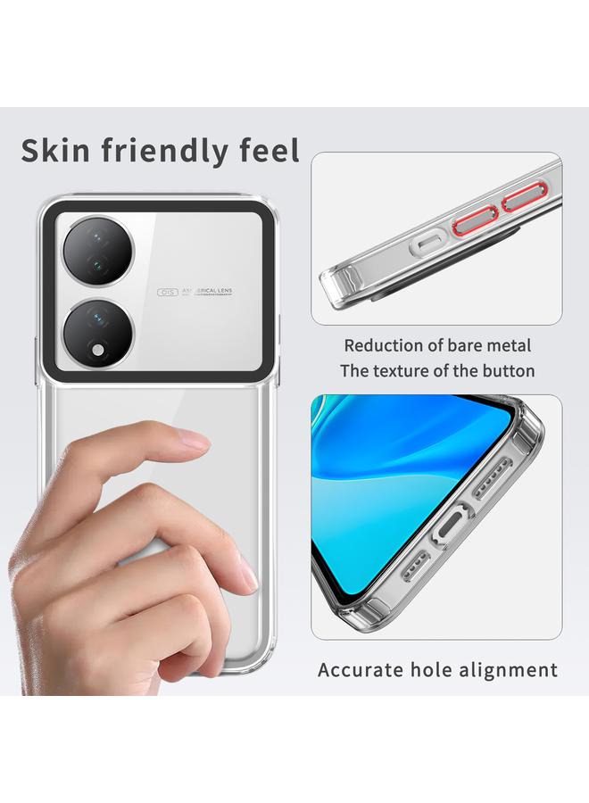 إيروريكس جراب لهاتف vivo Y100/T2 5G الهند مصنوع من مادة الأكريليك الشفافة + TPU المقاوم للصدمات - Image 5