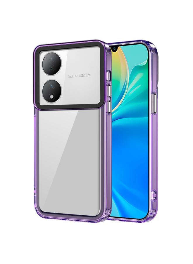 إيروريكس جراب لهاتف vivo Y100/T2 5G الهند مصنوع من مادة الأكريليك الشفافة + TPU المقاوم للصدمات - Image 1